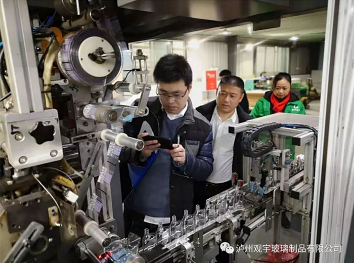 洋河客户考察米兰（中国）玻璃